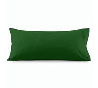 Elegant Comfort Luxury Ultra-Soft 1-Piece Pillowcase Set - 1500 Premium Hotel Quality Microfiber Double Brushed - Wrinkle Resistant, Body Pillowcase Size, Hunter Green