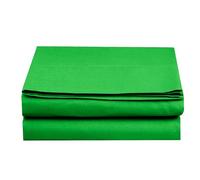 Elegant Comfort Premium Hotel Quality 1-Piece Flat Sheet, Luxury and Softest 1500 Premium Hotel Quality Microfiber Bedding Flat Sheet, Wrinkle-Free, Stain-Resistant, Queen, Emerald Green