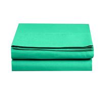 Elegant Comfort Premium Hotel Quality 1-Piece Flat Sheet, Luxury and Softest 1500 Premium Hotel Quality Microfiber Bedding Flat Sheet, Wrinkle-Free, Stain-Resistant, Twin/Twin XL, Paradise Teal