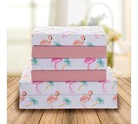 Elegant Comfort Ultra-Soft Double Brushed 6-Piece Microfiber Sheet Set Beautiful Tropical Patterns, and Vibrant Solid Colors, Luxury, All-Season Bed Sheet Set - Flamingo, Queen