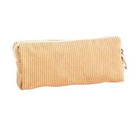 Elegant Corduroy Pen Holder Solid Color Pencil Case for Writing Essential Storage Bag Corduroy Accessories Bag