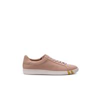 Elegant Cotton Leather Trainers - female - Bally - Sneakers - Pink - 5 UK - Shoes 5 UK