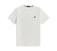 Elegant Cotton T-shirt with Laurel Logo - male - Fred Perry - T-Shirts - White - 2XL - Tops 2XL