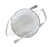 Elegant Crochet Beaded Hairband Hair Styling Accessory With Beadwork And Delicate Lace Trim For Women Music Festival Hair Ornament