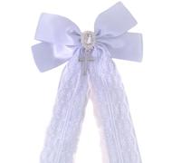 Elegant Crosses Lolitas Hairclip Sweet Cool Girls Hairpin Big Bows Headwear For Gothicism Styles Enthusiasts