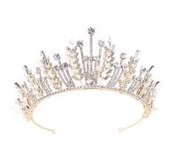 Elegant Crowrhinestone Tiara Queecrowns For Womewedding Brides Crowns Jewelry Hair Cessories Bridal