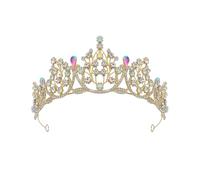 Elegant Crystal Bridal Rhinestone Wedding For Bride Pageant Headpiece 18th Birthday Party Hair Accessories Qkz761 (Silver, 14.5x5.5cm)
