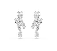 Elegant Crystal Stud Earrings, female, Swarovski, Earrings, Gray, ONE SIZE, Accessories ONE SIZE