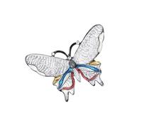 Elegant Crystals Butterfly Brooch Enameled Pin For Wedding Guest Outfits Evening Gowns And Special Event Accessories Butterfly Pin