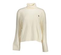 Elegant Damen Rollneck Jumper in White - female - U.S. Polo Assn. - Turtlenecks - White - XL - Knitwear XL