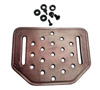 Elegant Dark Brown Leather Cutter Sheath Holder Case Holsters Unique Pattern Essential Gears For Survivalist Tooling Leather Craft