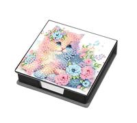 Elegant Decorative Accent: Once Completed, This Diamond Painting notecard Box Serves as a Beautiful Decorative Piece for Your Home or Office. The Sparkling Diamond Art adds a Touch of Artistry and ch