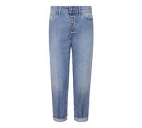 Elegant Denim Jewelry - female - Dondup - Straight Fit Jeans - Blue - W27 - Jeans W27