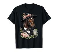 Elegant Derby Horse Mint Julep Southern Race Day T-Shirt