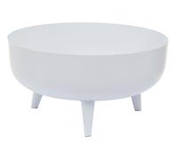 Portable And Lightweight Design White Planter, Durable Construction Of Garden Pot, Outdoor Garden Pot