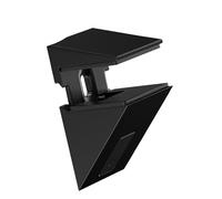 Elegant Designs Glass Shelf Holders Adjustable Clamps for Glass Shelving Sturdy Zines Alloy Materials Construction Wall Mounted Shelf