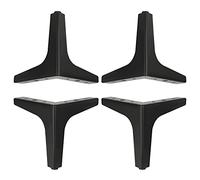 Elegant Diamond-Shaped Metal Furniture Legs Set of 4 Modern Design for Sofas Coffee Tables Dining Tables and Cabinets - Stylish Support for Home Decor