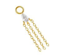 Elegant Diamonds Shape Earring Featuring Bead And Crystals Detail Crafted In Silver For Fashionable Outfits, As the pic show, Sterling Silver, No Gemstone