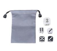 Elegant Dices Acrylics Backgammon Set with Pearls Finish for Game for Casual and Competitive Play Set