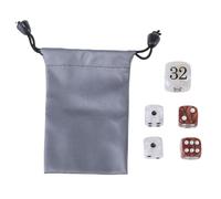 Elegant Dices Acrylics Backgammon Set with Pearls Finish for Game for Casual and Competitive Play Set