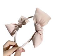Elegant Double Sided Black Bowknot Headband For Women Headwear Comfortable Fabric Hair Accessory For Various Occasion