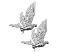Elegant Dove Animal Brooch Pin for Women Evening Wear | Zinc Alloy, Polished Finish, Classic Chic Style, Symbolic Motif for Special Occasions and Birthday Favors