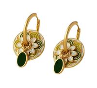 Elegant Dripping Oil Earrings Fashionable Ear Cuff For Daily Outfit And Party Look Stylish Ear Buckles Accessories Hypoallergenics Waterproof Earrings