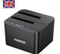 Elegant Dual Bay USB 3.0 HDD Docking Station for 2.5/3.5 Inch Drives, 32TB