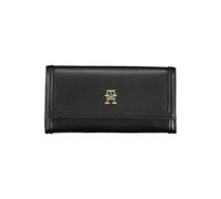 Elegant Dual-Compartment Wallet - female - Tommy Hilfiger - Wallets & Cardholders - Black - ONE SIZE - Accessories ONE SIZE
