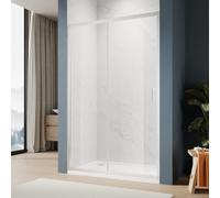ELEGANT Durable 1000mm Sliding Shower Enclosure with 6mm Toughened Glass - High-Quality Bathroom Smooth Screen Panel - Reversible and Practical Shower Cubicle