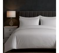Elegant Egyptian Cotton Duvet & Pillowcase Set Sweet Dreams White Double