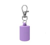 Elegant Elastomeric Lip Ointment Keychain Clip Multiple Dyes Bag Purse Fashion Added Non-Toxic Elastomeric Markey Ring