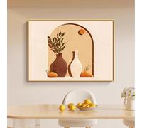 Elegant Electric Meter Box Cover, Creativity Flip Cover Meter Box, Dustproof and Easy to Clean, for Living Room Home Offices Wall, Various Styles Available(Gold 5,45 * 35cm/17 * 13in)