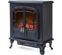 Elegant Electric Stove Fire with Realistic LED Flames & Adjustable Thermostat [EEK: does not apply]