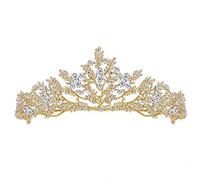 Elegant Elegant Rhinestone Bridal Headwear Elegant Wedding Prom Party Headdresses Tiara Jewelry Hair Pins For Bride Bridesmaid Colour Name:A,C