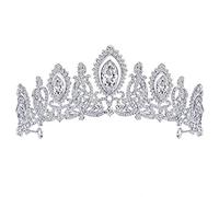 Elegant Elegant Rhinestone Bridal Headwear Elegant Wedding Prom Party Headdresses Tiara Jewelry Hair Pins For Bride Bridesmaid Colour Name:A,B