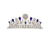 Elegant Elegant Rhinestone Bridal Headwear Vintage Wedding Prom Party Headdresses Tiara Jewelry Hair Pins For Bride Bridesmaid