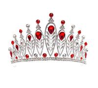 Elegant Elegant Rhinestone Bridal Headwear Vintage Wedding Prom Party Headdresses Tiara Jewelry Hair Pins For Bride Bridesmaid Colour Name:H,F