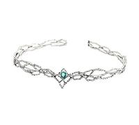Elegant Elven King Crowns With Sparkling Diamonds Portable Fashion Accessory For Men And Women's Evening Event