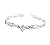 Elegant Elven King Crowns With Sparkling Diamonds Portable Fashion Accessory For Men And Women's Evening Event