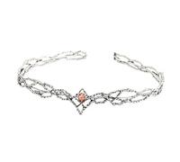 Elegant Elven King Crowns With Sparkling Diamonds Portable Fashion Accessory For Men And Women's Evening Event