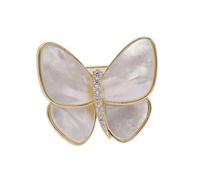 Elegant Enameled Butterfly Brooch Vintage Inspired Designs With Rhinestones For Women Jewelry Accessories Gifts Ideas Unique Butterfly Jewelry Pin