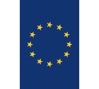 Elegant European Union Flag Notebook for Notes and Ideas: Express Your EU Pride with a Stylish Flag-Themed Journal