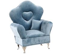 Elegant European Velvet Jewelry Box Sofa Shape Soft Fabric Interior and Multi-Compartment Storage Organizer Multi-Compartment Velvet Jewelry Case, フリーサイズ