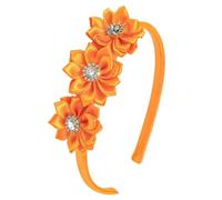 Elegant Evening Floral Rhinestones Headband Comfortable Fabric Lady Hair Hoop for Special Event Parties and Galas Lightweight Hairband