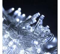 Elegant Event Essentials - Cool White LED Lights Stage Curtain 3 x 3m - Photography Backdrop Studio Props - Portable Wedding Stage Photo Background - for Prom Wedding Banquet Birthday Celebrations