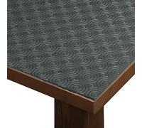Elegant Event Essentials - PVC Table Protector/Cover/Mat - ULTIMATE DEFENSE - Premium Table Protector - Waterproof, Heat Resistant - For Kitchen, Dining Table, Office (Black, 140cmx110cm)