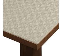 Elegant Event Essentials - PVC Table Protector/Cover/Mat - ULTIMATE DEFENSE - Premium Table Protector - Waterproof, Heat Resistant - For Kitchen, Dining Table, Office (Beige, 140cmx220cm)