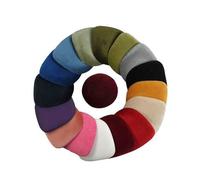 Elegant Event Essentials - Velvet Removable Cushion Pad Covers for Chiavari Chairs - For Home Décor, Wedding, Party, Dining Table, Cafe Restaurants & Banquet - Seamless - Wine 1 pc