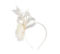 Elegant Fascinator Feathered Headwear For Adults Soft Headpiece Great For Themed Parties Vintage Fashion Styling Reusable Hair Accessory For Photo Shoots
